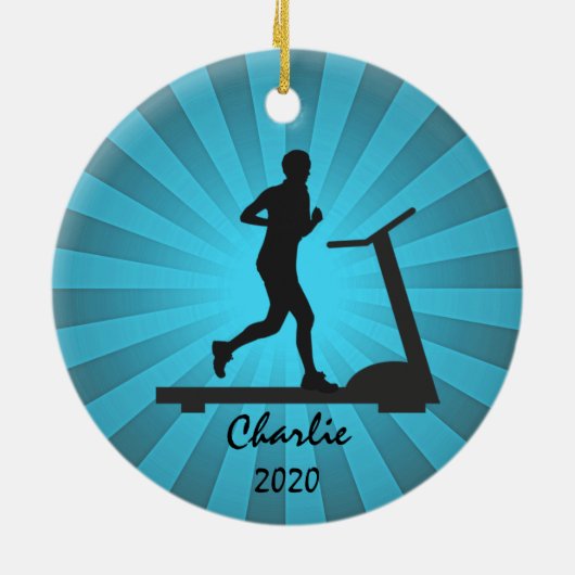 Décoration En Céramique Tapis de course à pied (Dos)