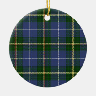Décoration En Céramique Tartan de la Nouvelle-Écosse