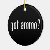 Décoration En Céramique T'as des munitions ? - unilatéral (Gauche)