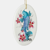 Décoration En Céramique Tatouage de Koi (Droite)