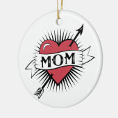 Décoration En Céramique Tatouage de maman (Gauche)