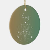 Décoration En Céramique Taurus zodiaque horoscope étoile dégradé (Droite)