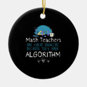 Décoration En Céramique Teacher Gift | Math Teachers - Algorithm (Devant)