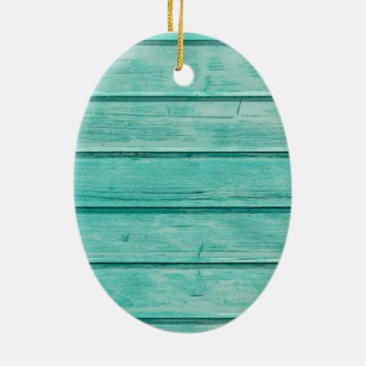 Décoration En Céramique Teal Seashell (Dos)