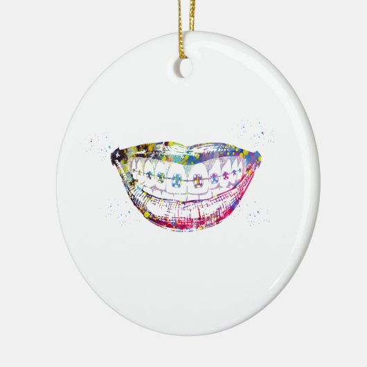 Décoration En Céramique Teeth braces (Gauche)