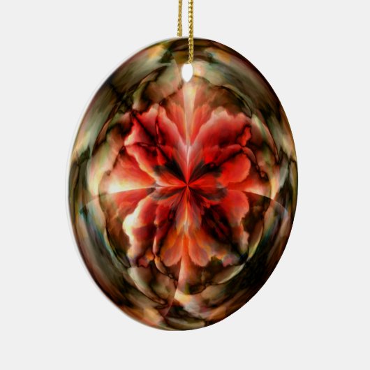 Décoration En Céramique Tempest II (rouge) (Droite)