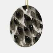 Décoration En Céramique Tempête de poissons (Droite)