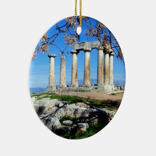 Décoration En Céramique Temple d'Apollon - Corinthe (Droite)