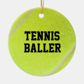 Décoration En Céramique Tennis Baller (Devant)