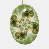 Décoration En Céramique Tentacles Curieux - Art Fractal (Dos)