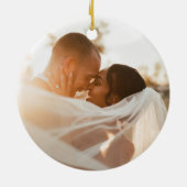 Décoration En Céramique Terracotta Gold Sunburst Art Déco Premier Noël (Dos)