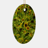 Décoration En Céramique Terrain de tournesol (Droite)