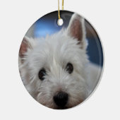 Décoration En Céramique Terrier Westie ultra mignon (Gauche)