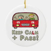 Décoration En Céramique Test de conduite calme (Dos)