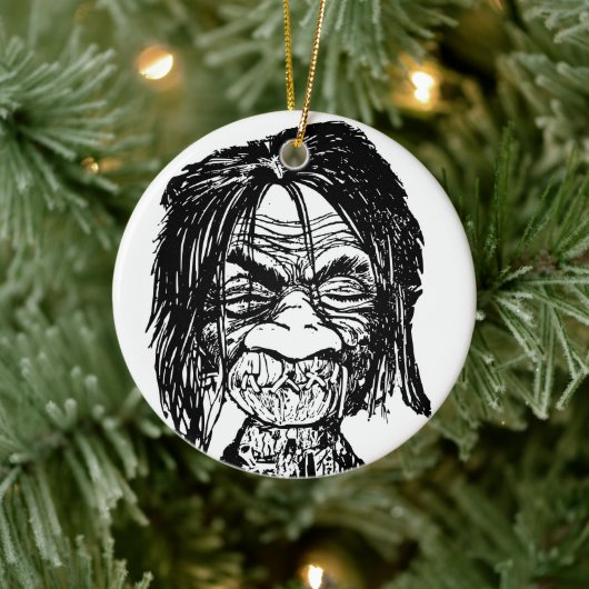 Décoration En Céramique Tête réduite (Arbre)