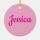 Décoration En Céramique Texte personnalisable cool (Devant)