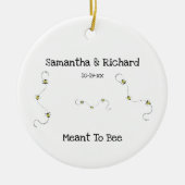 Décoration En Céramique Texte Personnalisable Cool D'Abeille (Devant)