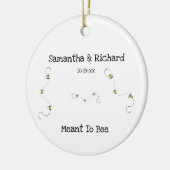 Décoration En Céramique Texte Personnalisable Cool D'Abeille (Gauche)