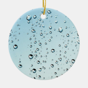 Décoration En Céramique Texture Raindrops