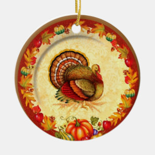 Décoration En Céramique Thanksgiving