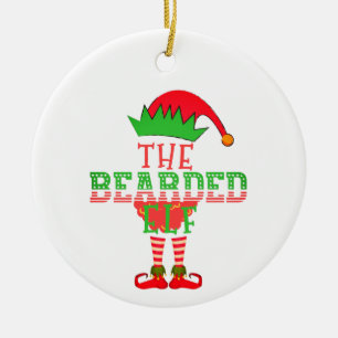 Décoration En Céramique The Bearded Elf Family Matching Christmas Pajama