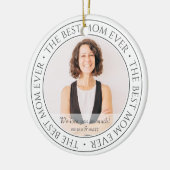 Décoration En Céramique The Best Mama Ever Modern Classic (Gauche)