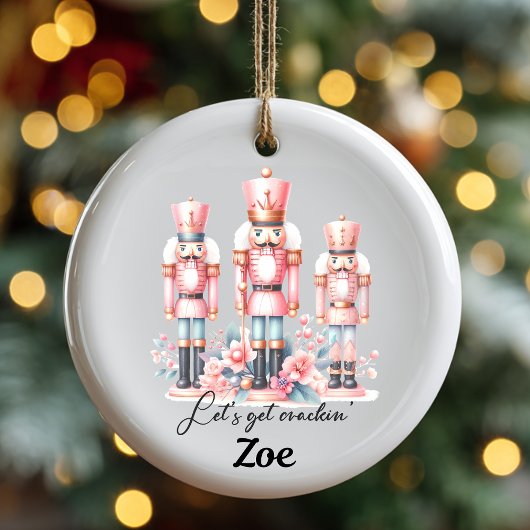 Décoration En Céramique The Christmas Nutcracker Ceramic Ornament