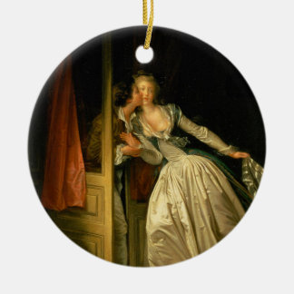 Décoration En Céramique The Stolen Kiss Fragonard