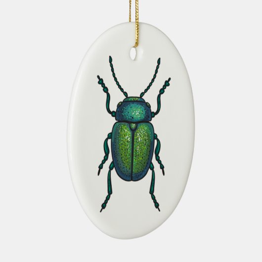 Décoration En Céramique The tansy beetle (Droite)