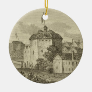 Décoration En Céramique Théâtre de The Globe sur le Bankside comme il es