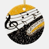 Décoration En Céramique Thème de musique d'or (Devant)