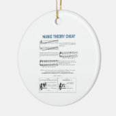 Décoration En Céramique Théorie de la musique (Gauche)