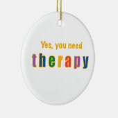 Décoration En Céramique Thérapie (Droite)