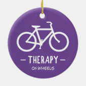 Décoration En Céramique Thérapie Sur Roues (Dos)