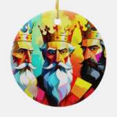Décoration En Céramique Three Kings (Dos)