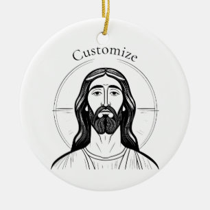 Décoration En Céramique Thunder_Cove de Jésus-Christ