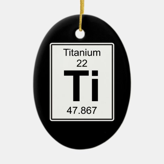 Décoration En Céramique Ti - titane (Devant)