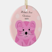 Décoration En Céramique Tiger Baby First Christmas (Droite)