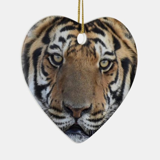 DÉCORATION EN CÉRAMIQUE ***TIGER NOËL*** (Droite)