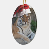 Décoration En Céramique Tigre du Bengale de Noël (Gauche)