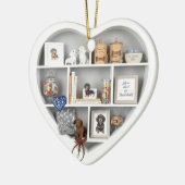 Décoration En Céramique Tiny Shelves Dachshund Dog Lover edition 2D print (Gauche)