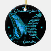 Décoration En Céramique To my granddaughter (Devant)