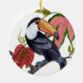 Décoration En Céramique Toco Toucan (Dos)