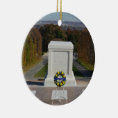 Décoration En Céramique Tombe d'Arlington du soldat inconnu, Wrea jaune (Droite)