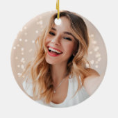 Décoration En Céramique Ton visage pour un anniversaire (Dos)