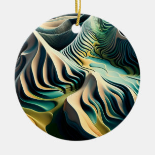Décoration En Céramique Topographic currents