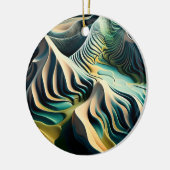 Décoration En Céramique Topographic currents (Gauche)