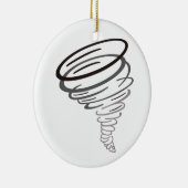 Décoration En Céramique Tornado (Droite)