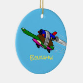 Décoration En Céramique Tortue volante (Droite)