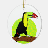 Décoration En Céramique Toucan (Gauche)